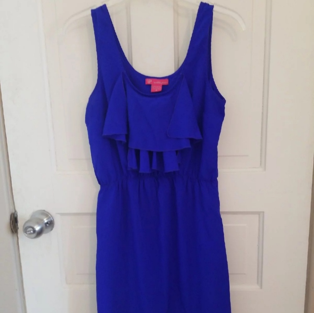 Blue dress